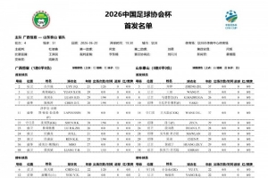 广西恒宸vs山东泰山首发：双外援PK三外援，段刘愚、依木兰登场直播_免费观看入口_赛后录像回放