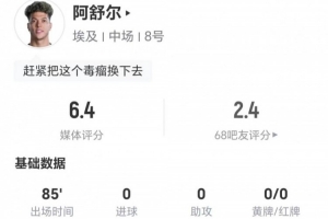免费观看阿舒尔本场3射0正1失良机 2关键传球+9vs抗5成功+3造犯规 获6.4分直播_无插件在线免费观看