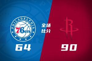 夏联-火箭大胜76人 桑顿18+4 牛顿17+5 菲隆17分